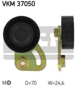 Ролик модуля натяжителя. SKF VKM 37050