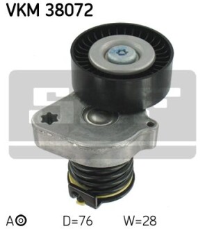 Натяжной ролик SKF VKM 38072