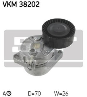 Натяжний ролик SKF VKM 38202