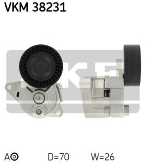 Натяжний ролик SKF VKM 38231