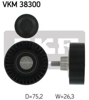 Ролик модуля натяжителя. SKF VKM 38300