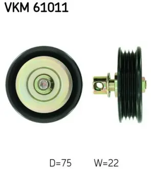 Обводной ролик SKF VKM 61011