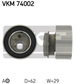 Ролик модуля натяжителя. SKF VKM 74002