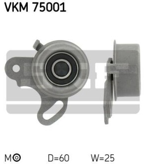 Ролик модуля натяжителя. SKF VKM 75001