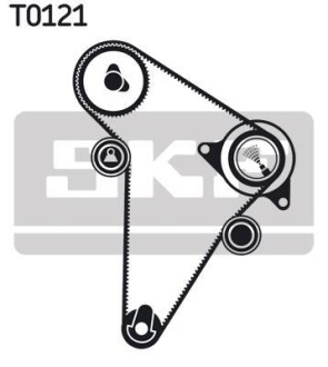 Комплект ремня ГРМ (Выр-во) SKF VKMA 03300