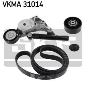 Комплект дорожнього ременя SKF VKMA 31014