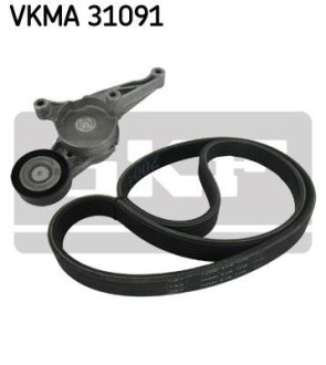 Комплект доріжкового ремня SKF VKMA 31091