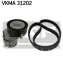 Комплект дорожного ремня SKF VKMA 31202 (фото 1)