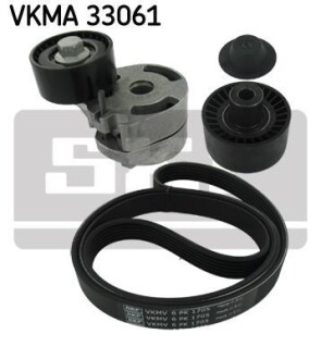 Комплект дорожного ремня SKF VKMA 33061