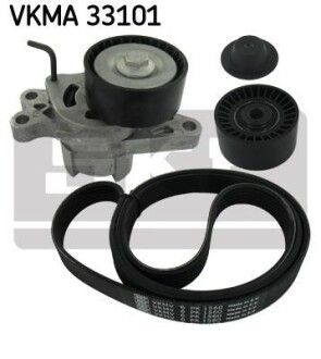 Комплект дорожнього ременя SKF VKMA 33101