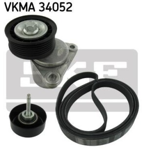 Комплект доріжкового ремня SKF VKMA 34052