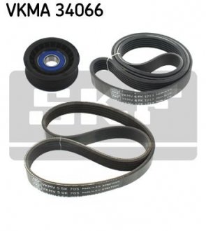 Комплект дорожного ремня SKF VKMA 34066