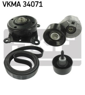 Комплект доріжкового ремня SKF VKMA 34071