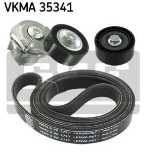 Комплект дорожнього ременя SKF VKMA 35341