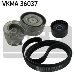 Роликовий модуль натягувача ременя (ролик, ремінь) SKF VKMA36037