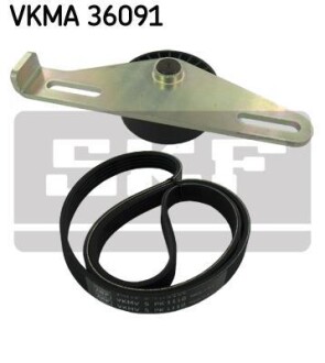 Комплект дорожнього ременя SKF VKMA 36091