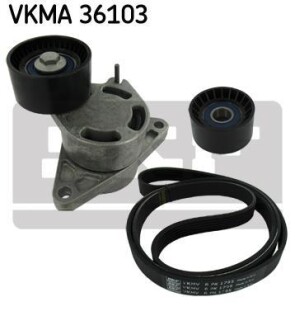 Комплект дорожного ремня SKF VKMA 36103