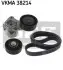 Комплект дорожного ремня SKF VKMA 38214 (фото 1)