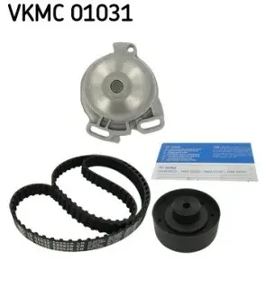 Фото роликовый модуль натяжителя ремня (ролик, ремень, помпа) SKF VKMC 01031 Роликовый модуль натяжителя ремня (ролик, ремень, помпа) SKF VKMC 01031