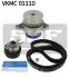 Комплект (ремінь+ролик+насос) SKF VKMC 01110 (фото 2)