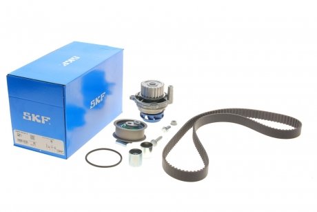 Комплект (ремінь+ролик+помпа) SKF VKMC 01222-1