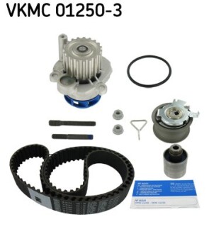 Роликовый модуль натяжителя ремня (ролик, ремень, помпа) SKF VKMC 01250-3