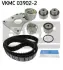 Комплект (ремінь+ролик+помпа) SKF VKMC 03902-2 (фото 2)