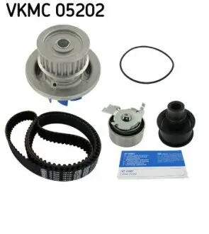 OPEL К-кт ГРМ (помпа + 2 ролика + ремінь) ASTRA G 1.7 98- SKF VKMC 05202