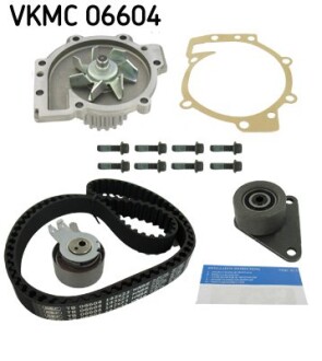 Комплект (ремень+ролик+насос) SKF VKMC 06604