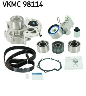 Комплект (ремень+ролик+насос) SKF VKMC 98114 (фото 1)