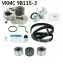 Комплект (ремень+ролик+насос) SKF VKMC 98115-3 (фото 1)