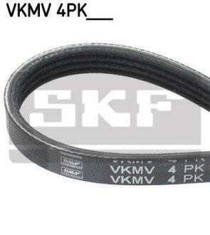 Ремінь поліклиновий 4PK698 CITROEN,FIAT,LANCIA,PEUGEOT SKF VKMV 4PK698