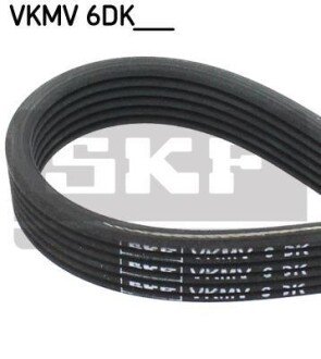 Ремінь поліклиновий 6DK1841 SKF VKMV 6DK1841