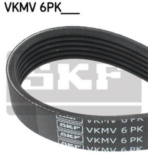 Дорожный ремень SKF VKMV 6PK1050 (фото 1)