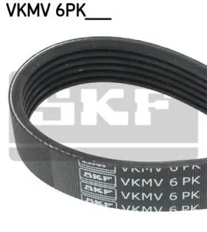 Дорожній пас SKF VKMV 6PK1070 (фото 1)