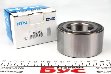 Підшипник маточини (передньої) Peugeot 4007/4008/Mitsubishi ASX/Outlander (43x80x40) (+ABS) SNR NTN XGB35233