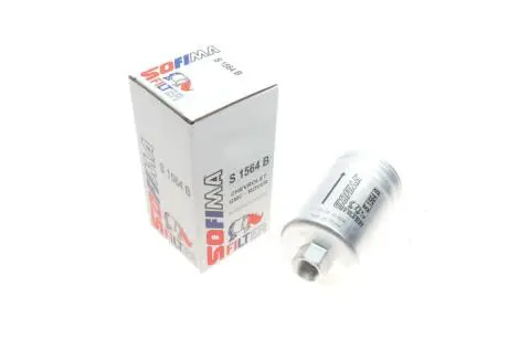 Фільтр паливний Daewoo Nexia 1.5 95-/Land Rover Discovery 2.0/3.9/4.0 93-04 SOFIMA S 1564 B