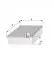 Фільтр повітряний MINI__ &quot;1,6 &quot;02-06 SOFIMA S3316A (фото 1)