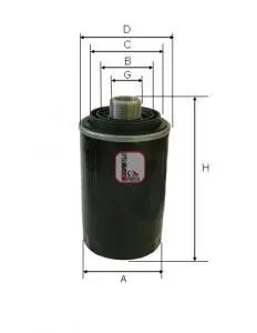 Фільтр масляний AUDI/VW/SKODA "1,8-2,0 "05-15 SOFIMA S3493R