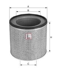 Фільтр повітряний 128х77х88 (СПЕЦВИКУП) SOFIMA S4050A