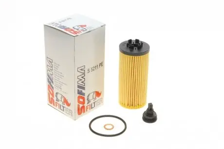 Фільтр масляний BMW X1 (F48)/1 (F40) /2 (F45/F46) 1.5-2.0 14- (B38/B47/B48) SOFIMA S 5211 PE