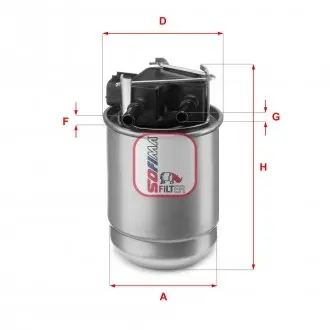 Фільтр палива SOFIMA S 5517 GC