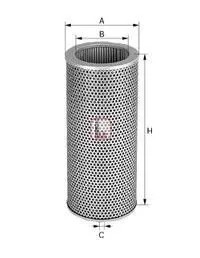 Фільтр гідравлічний 290х126х92 SOFIMA S5569PO