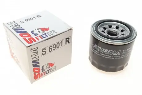 Фильтр масляный Opel Astra F 1.7TDS 91-98/Mitsubishi Lancer III 1.8D 85-92 SOFIMA S 6901 R (фото 1)