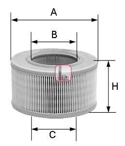 Фiльтр повiтряний (СПЕЦВИКУП) SOFIMA S9040A