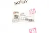 Фланец системы охлаждения BMW 5 (E60)/6 (E63)/7 (E65) 01-10 (алюминий) Solgy 112078 (фото 7)