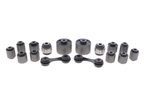 Комплект сайлентблоків задньої підвіски Opel Vectra C 02-05 (14шт) (+ 2 тяги стабілізатора) Solgy 201420