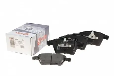 Колодки тормозные (передние) VW T5 03-(18mm/17.6mm)/(с датчиками) Solgy 209026