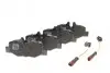 Колодки тормозные (задние) MB Vito (W639) 03-(с датчиками) Solgy 209030 (фото 8)