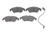 Колодки тормозные (передние) Audi A4/A5/Q5 07-(с датчиком) Solgy 209206 (фото 1)
